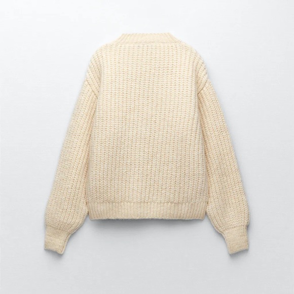 *SOLD*Zara knit jacket - Picture 7 of 9